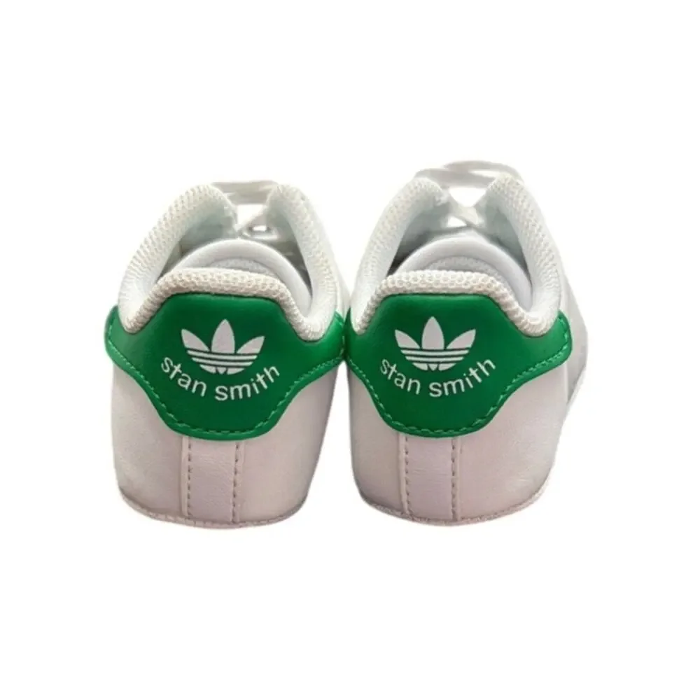 Adidas  FY7890 Stan Smith Crib Shoes White Infant Size 2